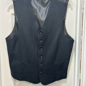 Stacy Adams Charcoal Suit Vest